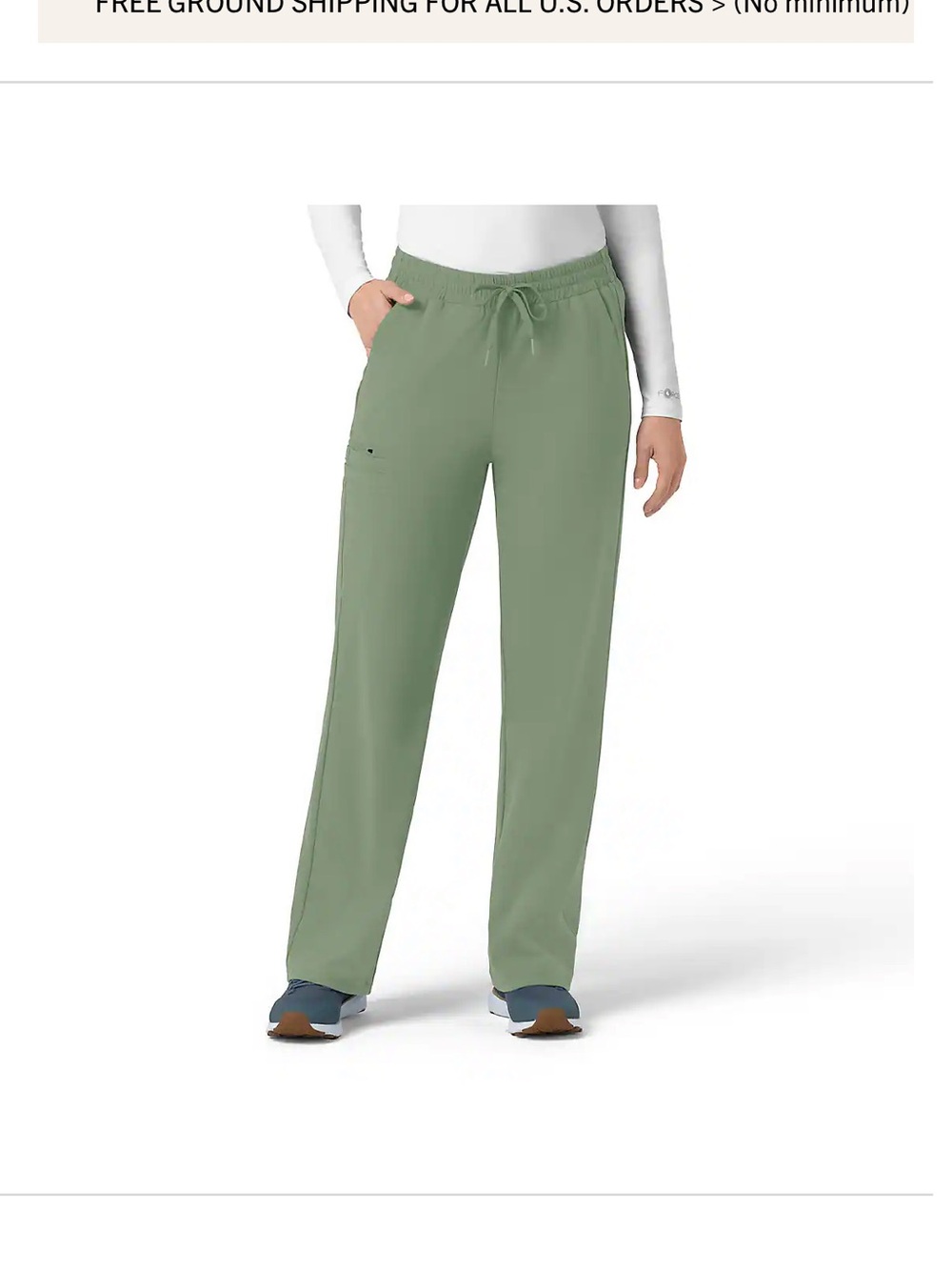 Carhartt Women's Force Cross-Flex Knit Boot Cut Scrub Pant
